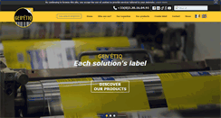 Desktop Screenshot of genetiq-labels.com
